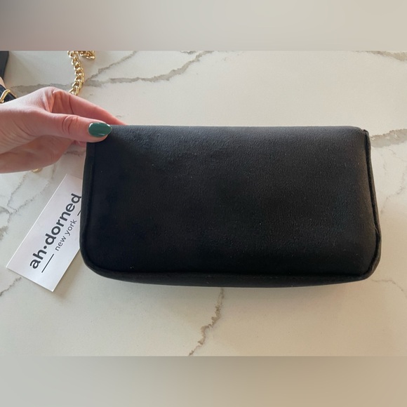 NWTs ah•dorned suede crossbody purse - Picture 4 of 5